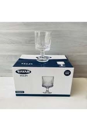 FRANCE HOME TELİN KAHVE YANI AYAKLI BARDAK 6LI (1*12) RAYAN