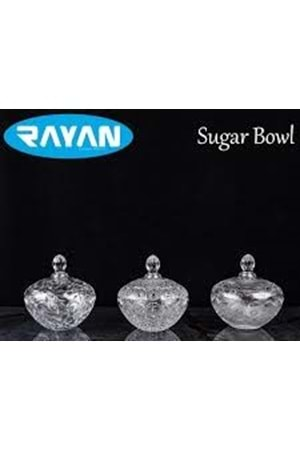 RAYAN CAM ŞEKERLİK SUGAR BOWL (1*24)