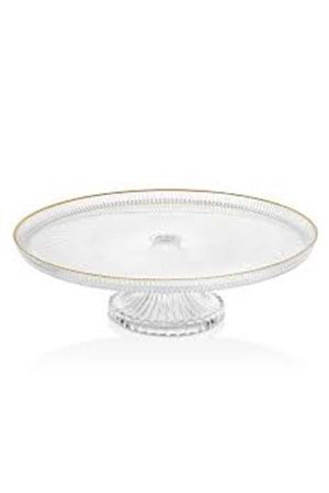 SGM12388 SERA 16CM SENSU CAM AYAKLI SUNUMLUK ALTIN YALDIZ (1*8)