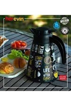 HEREVİN 1,2LT DESENLİ KONİK ÇAY TERMOS (1*8)