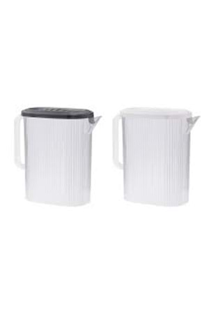 HEREVİN 3LT LÜX PLASTİK ÇİZGİLİ SÜRAHİ (1*6)