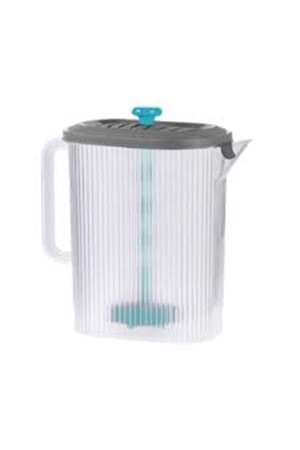 HEREVİN 3LT LÜX PLASTİK ÇİZGİLİ YAYIK SÜRAHİ (1*6*12)