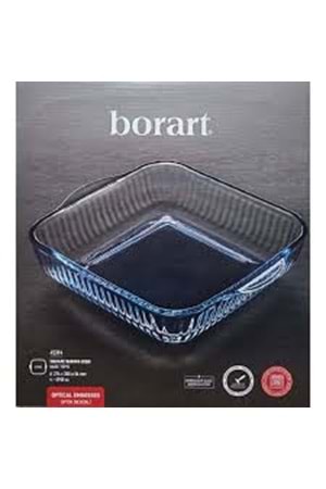 BORART BYK OPTİK KARE TEPSİ BORCAM