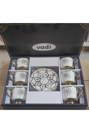 VADİ VF055 PİA LÜX KAHVE FİNCANI (1*12)
