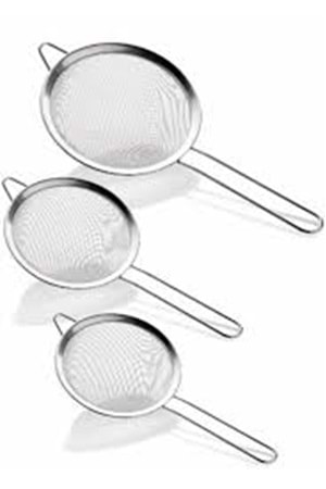 TOGO5746 TEK SAPLI 3LÜ TEL SÜZGEÇ SETİ 10-12-14CM (1*144)