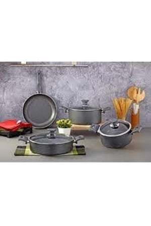 TUNA GRANİT BURCU 7PRÇ TENCERE SET (1*)