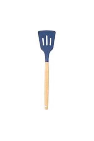 ALK1707 AHŞAP SAP SİLİKON SPATULA DELİKLİ (1*24) (1*120)