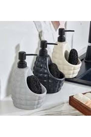 CKR3557 SÜNGERLİKLİ TOMBUL SIVI SABUNLUK (1*24) COOKER