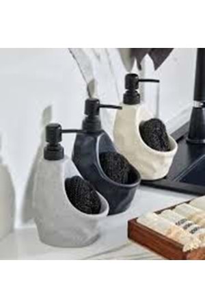 CKR3558 SÜNGERLİKLİ TOMBUL SIVI SABUNLUK (1*24) COOKER