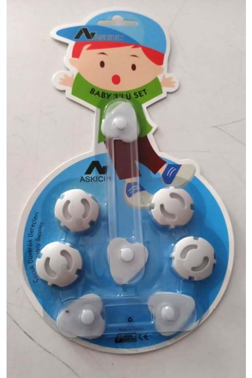 ASKICIM BABY 3LÜ SET ÇOCUK GÜV.ÜRÜNLERİ (1*60)