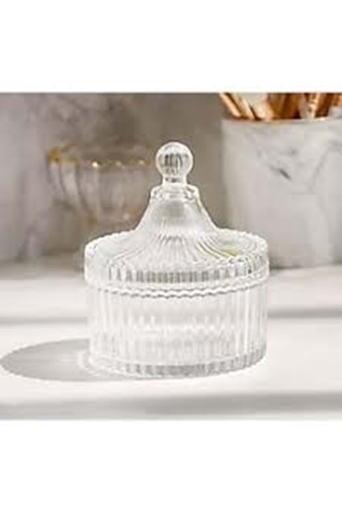 AVEF07024 QIANLI BÜYÜK CAM ŞEKERLİK (1*18) TG009