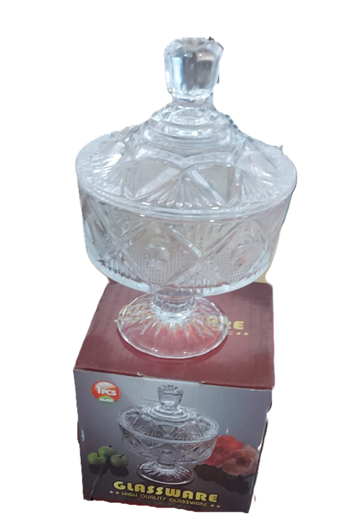AVEF07035 AYAKLI CAM ŞEKERLİK (1*24)