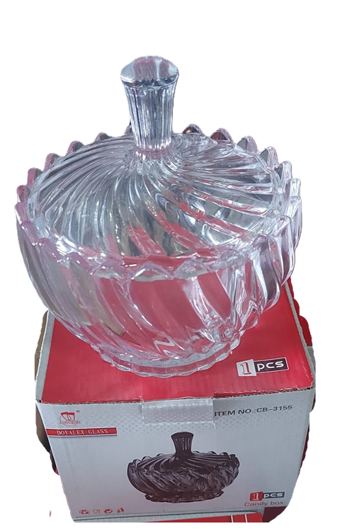 AVEF07036 BÜYÜK CAM ŞEKERLİK (1*12)