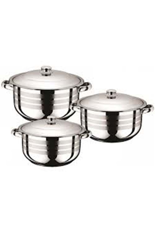 ARİAN 18-20-22 KARİZMA 3LÜ TENCERE SET (1*2)