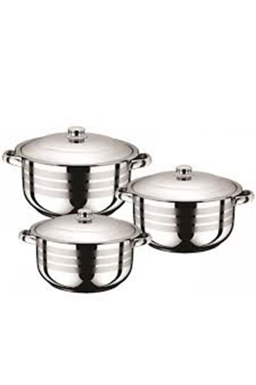 ARİAN 20-22-24 MİDDLE 3LÜ TENCERE SET (1*2)