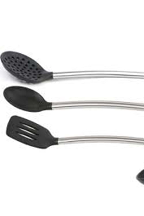 BH1435 SİLİKON SPATULA METAL SAPLI (1*240)