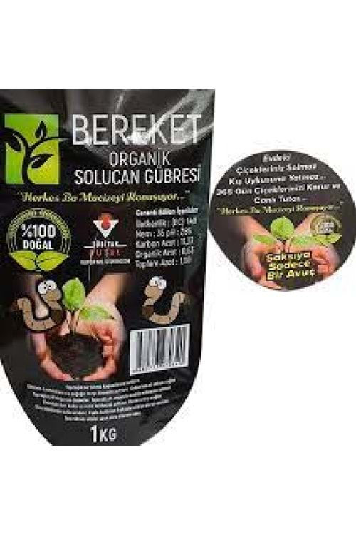 BEREKET 1KG SOLUCAN GÜBRESİ (1*20)