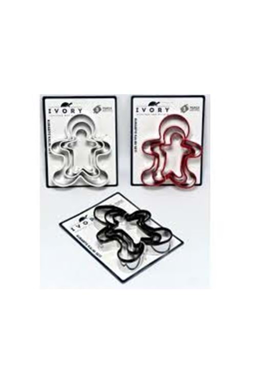 PST293 İVORY 3PRÇ JUMBO KURABİYE KALIBI (1*72*144)