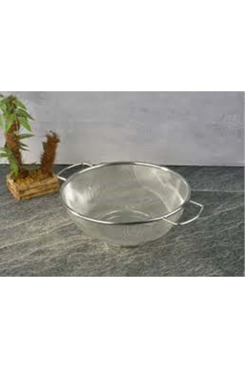 ENF1081 ÇİFT KULPLU SÜZGEÇ 26CM (1*100)