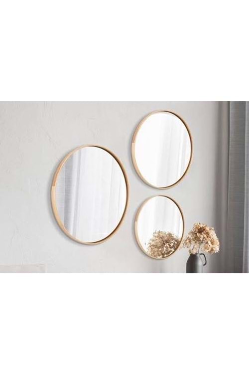 ERK7004 YUVARLAK 3LÜ AYNA SETİ 3BOY (1*24)