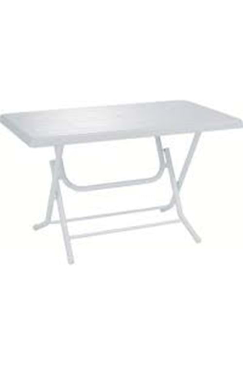 FLORYA 70X120 EKO BEYAZ MASA METAL AYAKLI (1*4)