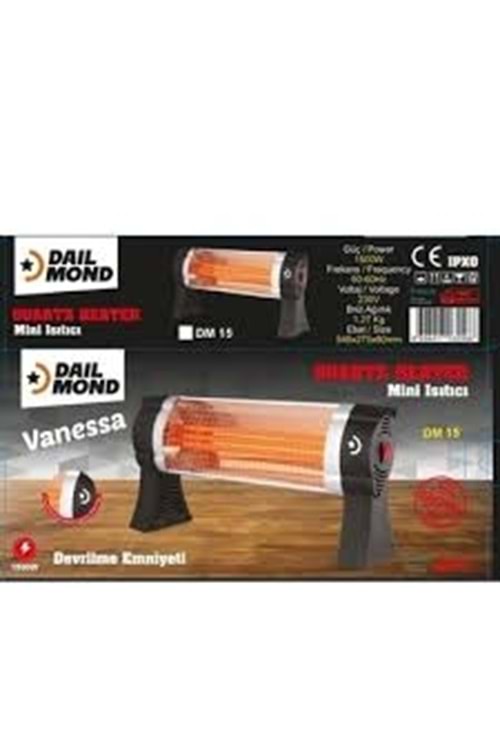 DAİLMOND 3ÇUBUKLU AYAK ALTI SOBA (1*10)