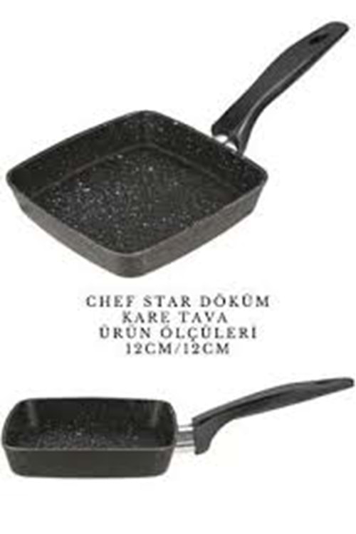 RSS300 KARE CEP SOS TAVA 12CM (1*36)