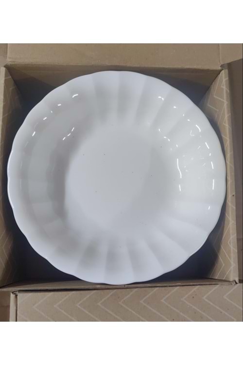 ARS PORSELEN PAPATYA 13CM ÇEREZ TABAK (1*12)
