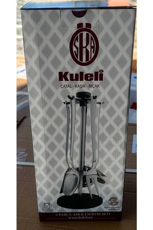 KULELİ ASKILI ÇELİK KEPÇE SETİ ÇUBUK MODEL