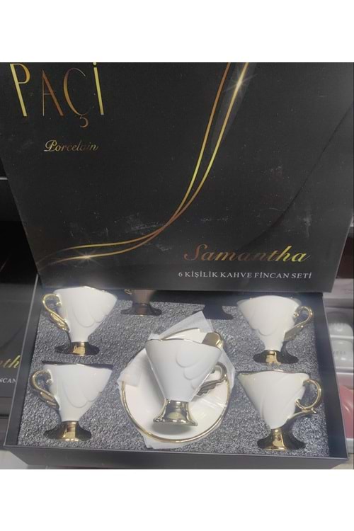 PAÇİ 101977 SAMANTHA 6LI KAHVE FİNCANI (1*12)