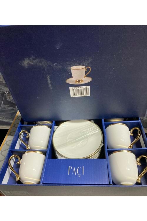 PAÇİ 102125 AİSA 6LI KAHVE FİNCANI (1*12)