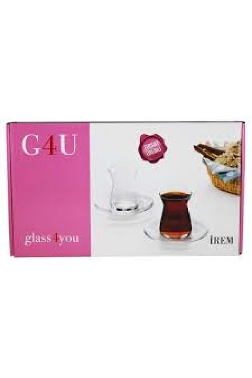 96354 PAŞABAHÇE İREM ÇAY SETİ 1079002 (1*4)