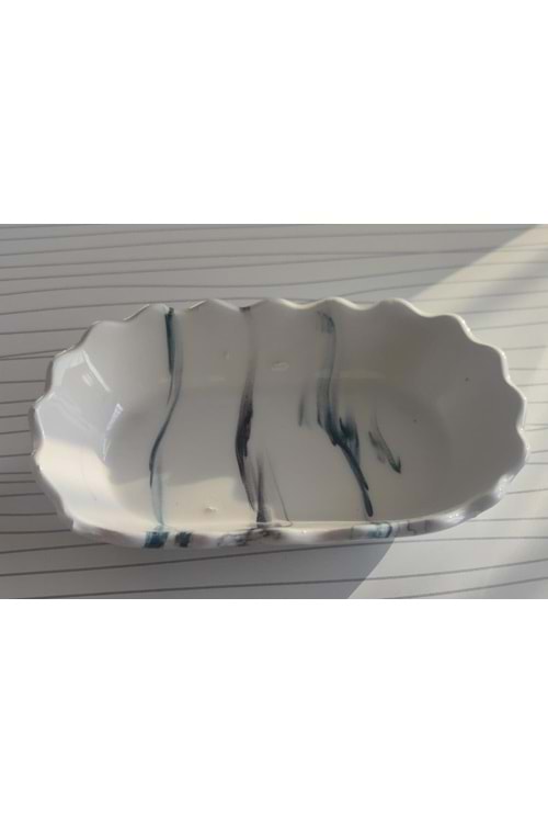 RS105 MERMER OVAL TIRTIKLI ÇEREZ SERAMİK (1*72)