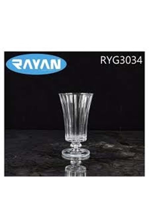 RAYAN OLİVİA 6LI AYAKLI BARDAK (1*12) KAHVE YANI
