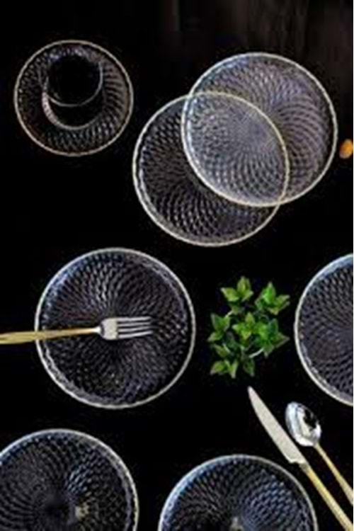 SENSU 16CM 6LI YALDIZLI PASTA TABAK (1*8)
