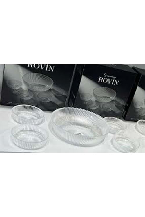 ROVİN SADE KASE SETİ (1*6) (20CM BOL KASE+10CM KASE) 13783