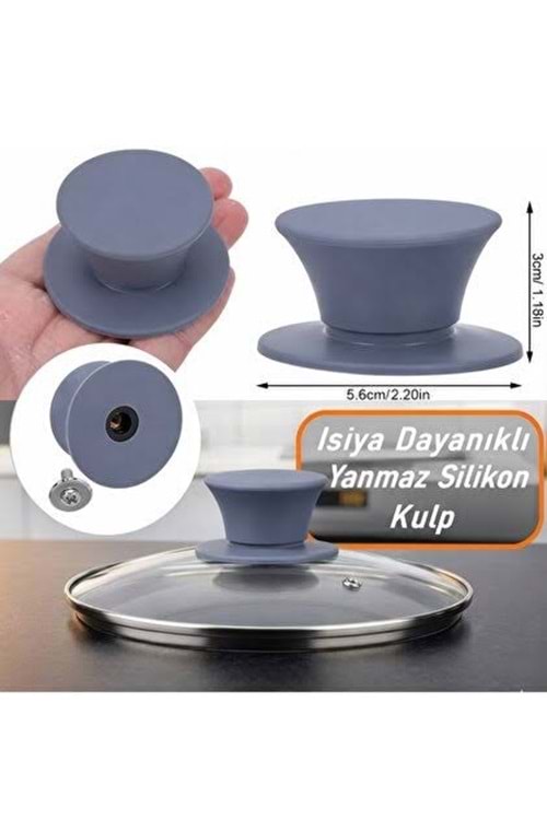 TOGO SİLİKON TENCERE KAPAK TEPESİ (1*400)