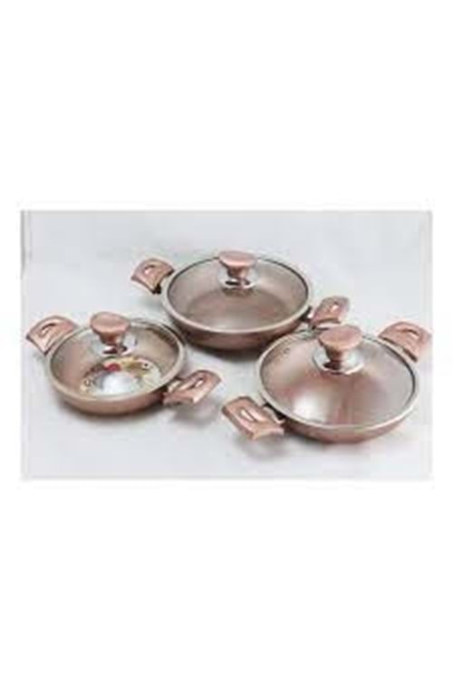 TUNA GRANİT BAKALİT 6PRÇ OMLET SET (1*4)