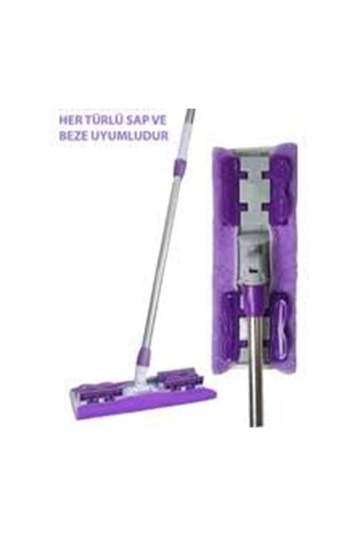 TELESKOPİK SAPLI MANDALLI MOP MR302 (1*50)