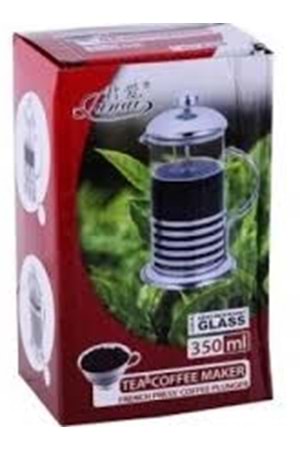 AVEF07022 FRENCH PRES 350ML BİTKİ ÇAYI DEMLİK (1*60)