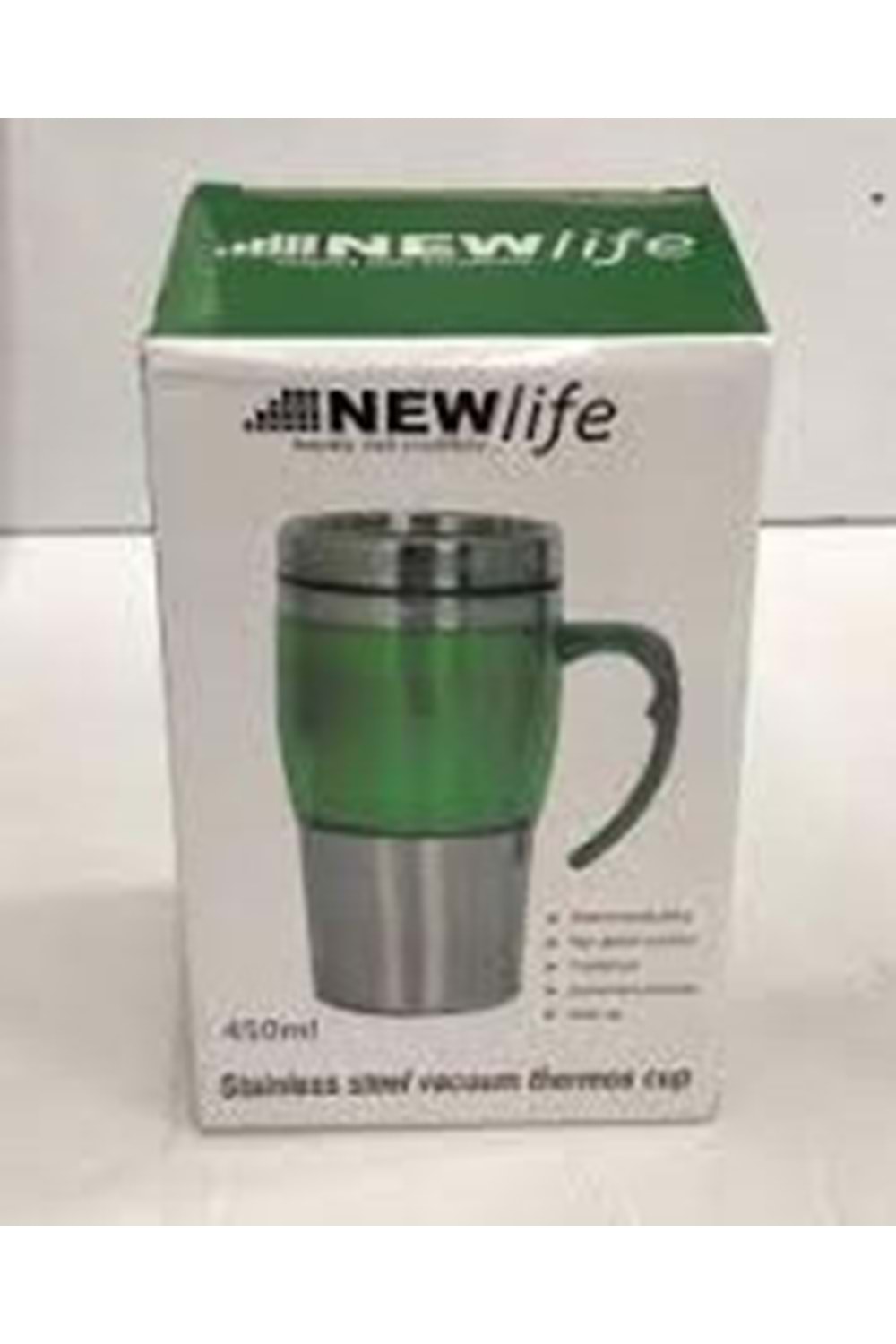 CLKN1458 TERMOS KUPA BARDAK RENKLİ 450ML (1*48)