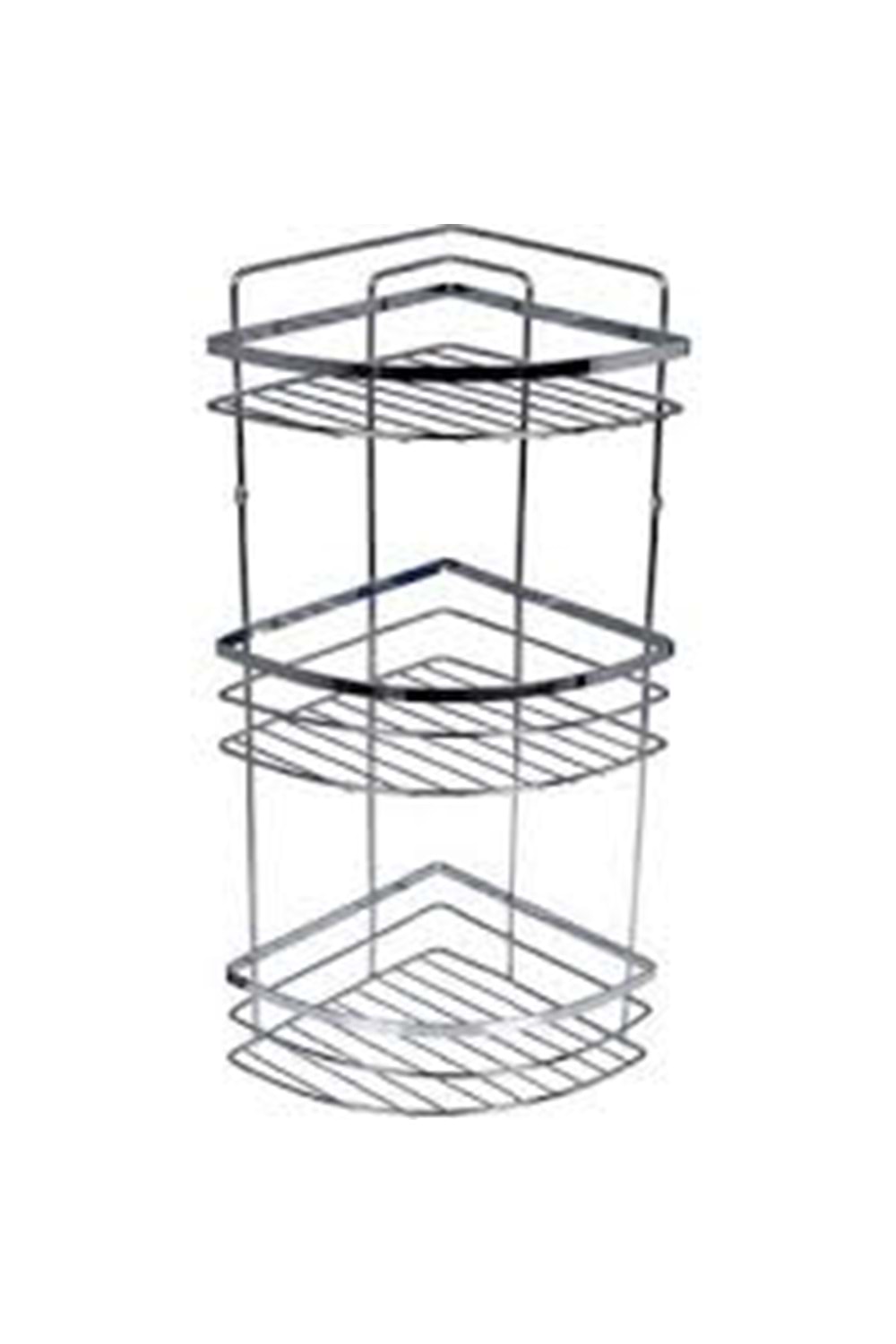 EMESSA LAMALI LÜX 3LÜ BANYO KÖŞELİK METAL (1*12)