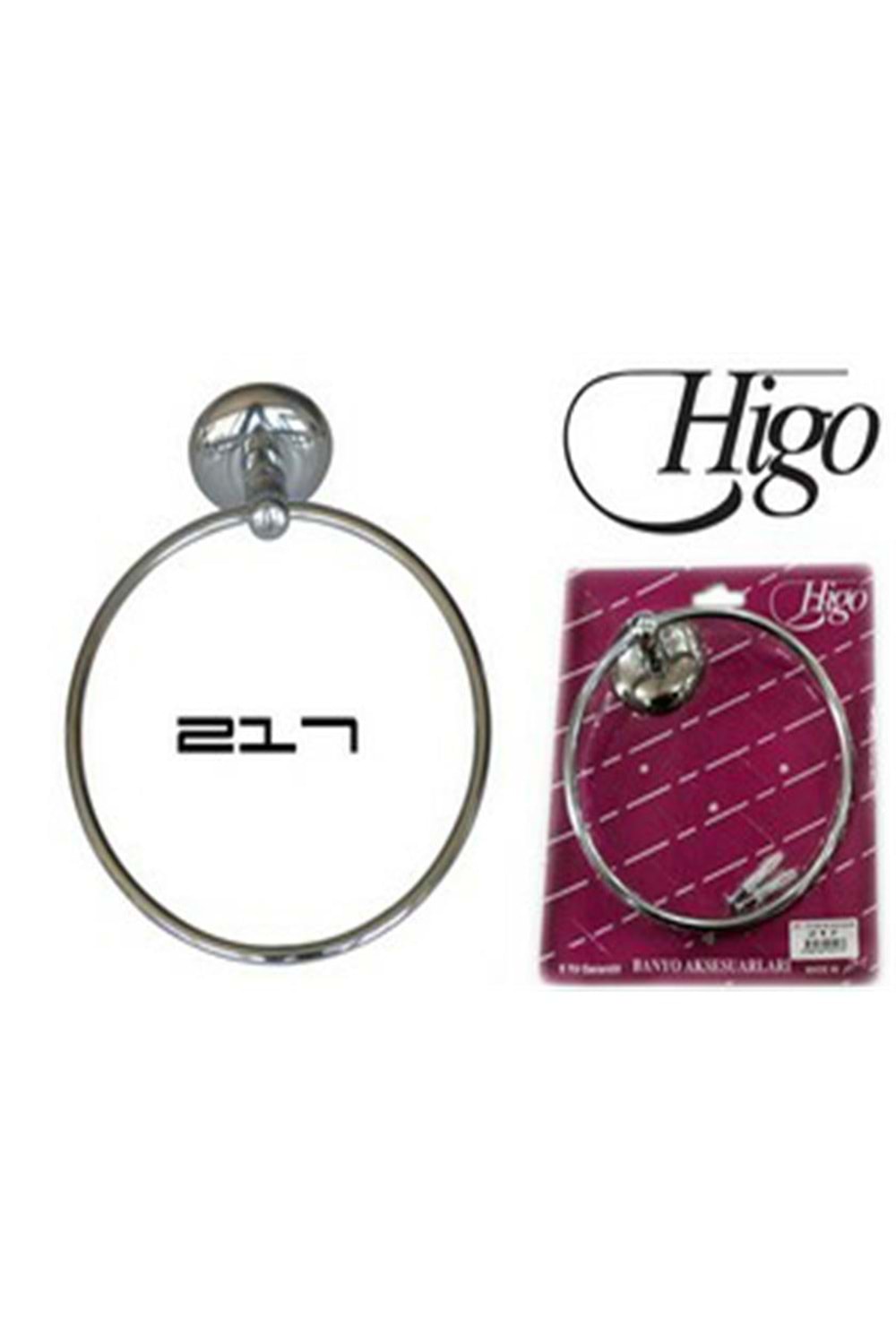 217 BESA METAL TEKLİ YUVARLAK HAVLULUK (1*50)
