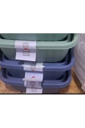 LV368 KARE BADYA 3LÜ SET 2,5+4+6LT (1*12)