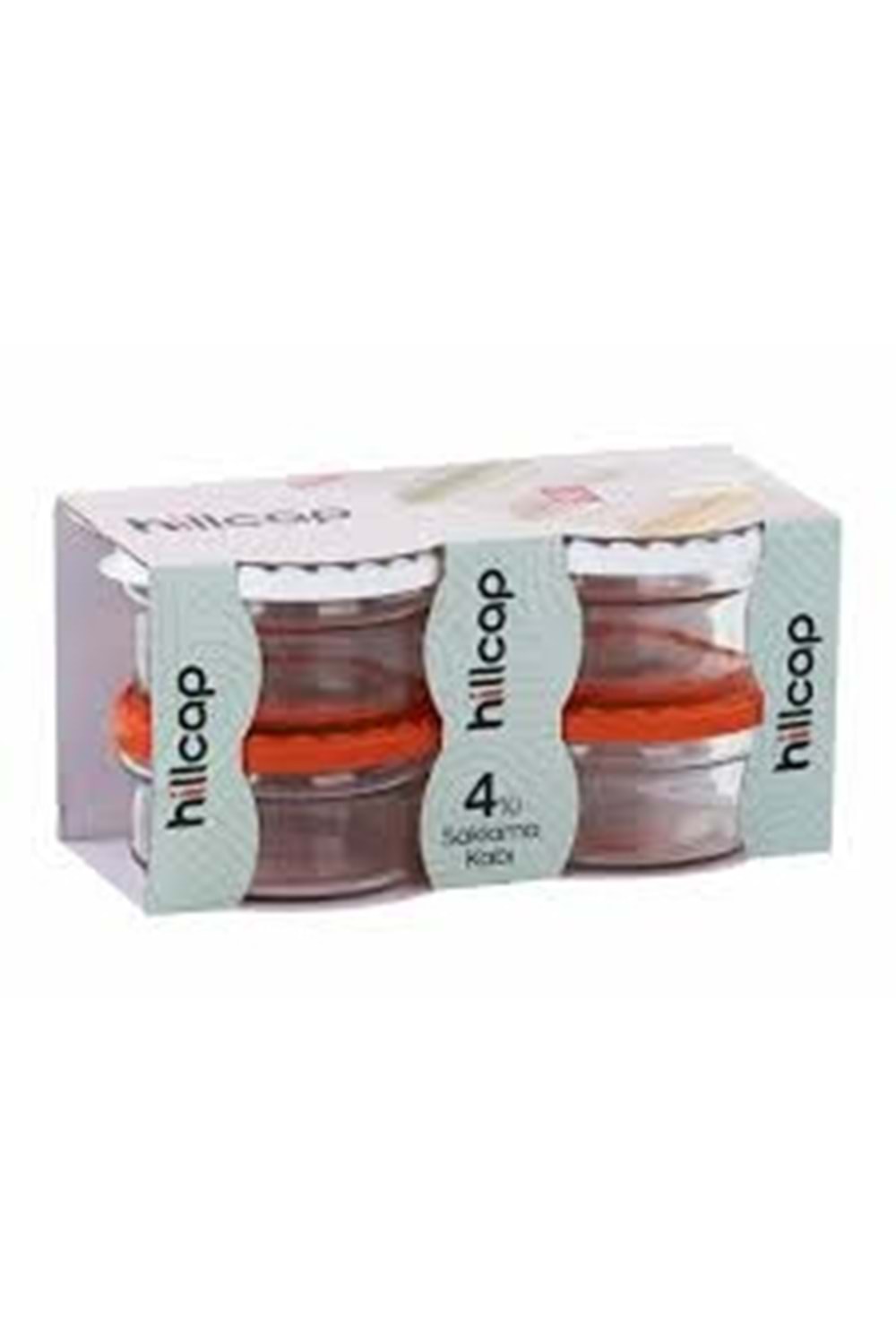 HİLLCAP 4LÜ 415CC SAKLAMA KABI (1*12)