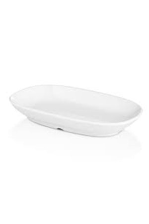15CM KIRILMAZ OVAL KAYIK TABAK İMSAŞ (1*180)