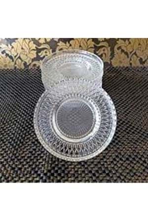 SİGMA JEST 12CM CAM ÇAY TABAĞI 6LI (1*10) RİVA PRESTİJ