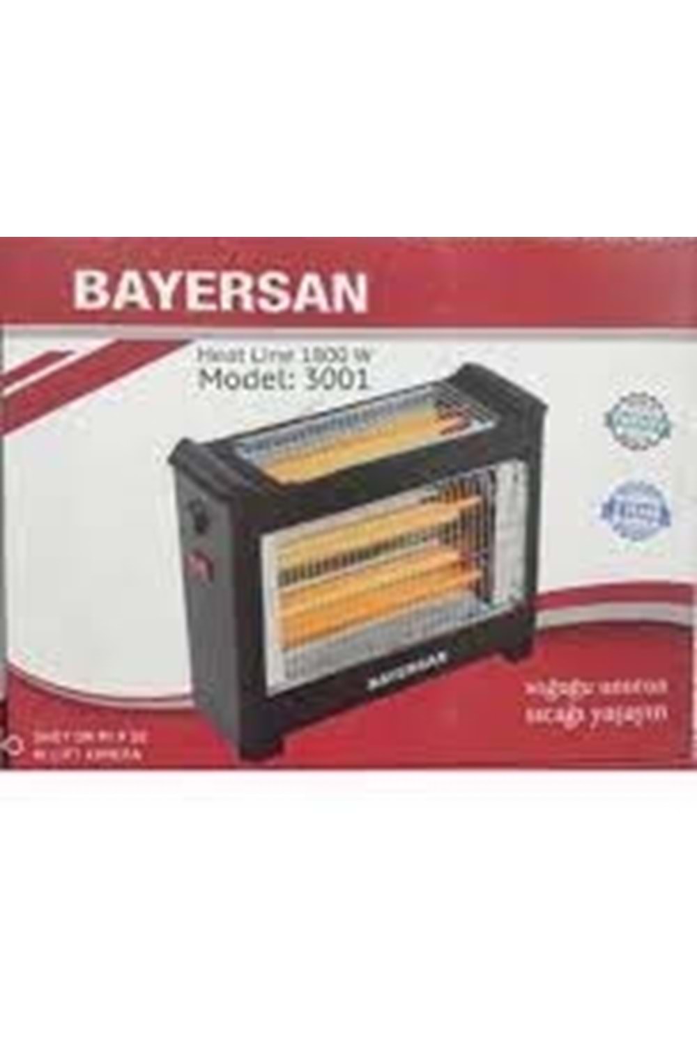 BAYERSAN 3001 ŞÖMİNE SOBA 2+1 (1*3)