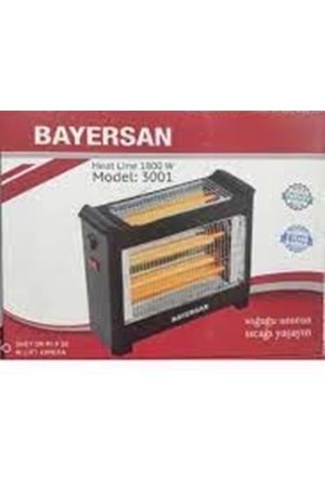 BAYERSAN 3001 ŞÖMİNE SOBA 2+1 (1*3)