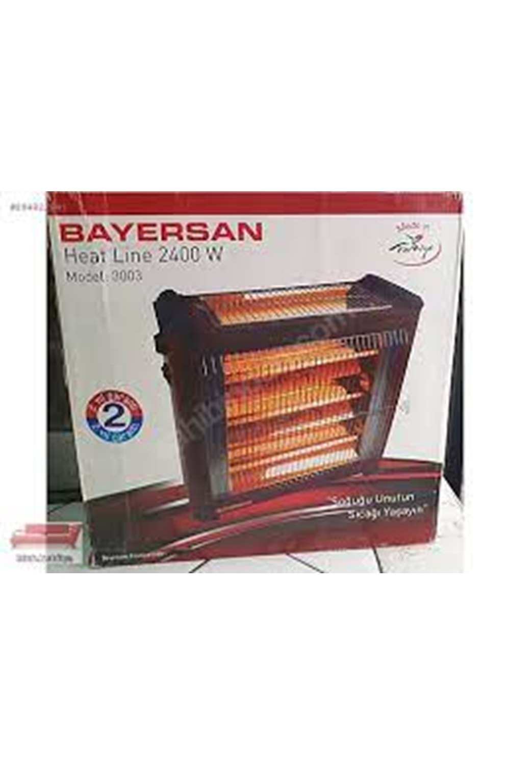 BAYERSAN 3003 ŞÖMİNE SOBA 3+1 (1*2)